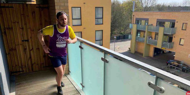 Man completes his half-marathon post COVID-19 shutdown