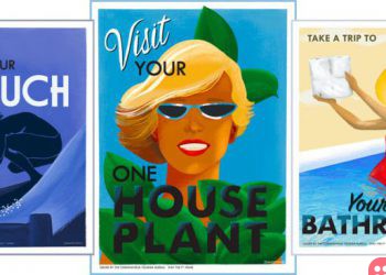 Social Distancing paves way for Reimagined Vintage Travel Posters