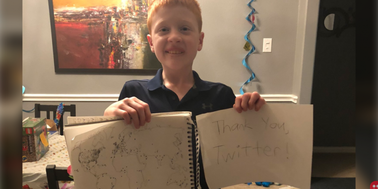 12-year-old Geography fan receives birthday wishes from all over the globe