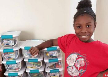 This 10-year-old is sending art kits to child foster homes to boost spirits during COVID-19
