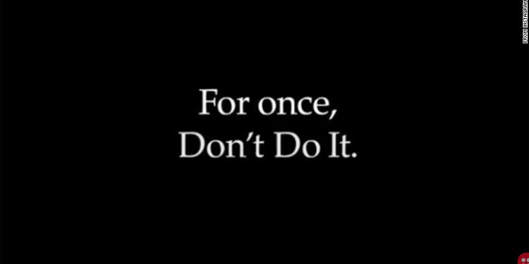 Nike says ‘Don’t Do It’ to address racism in the United States