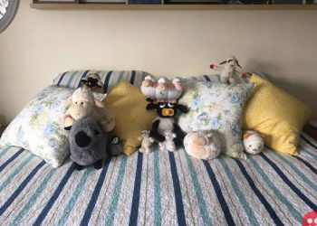 Wife posts husband’s hilarious attempts at making the bed!