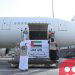 First ever known commercial flight to Israel from UAE flies coronavirus aid for Palestinians