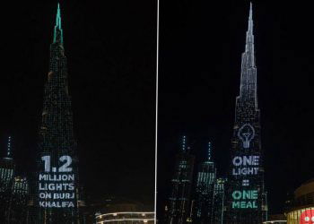 Burj Khalifa turns into the world’s tallest donation box for COVID-19