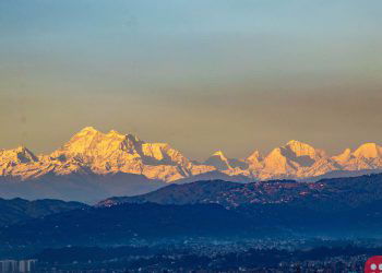 Thanks to lockdown, Mount Everest now visible from Kathmandu Valley
