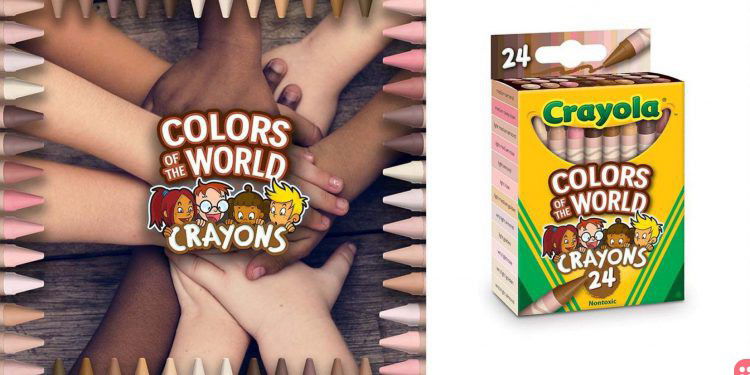 Crayola unveils line of multicultural skin tone crayons