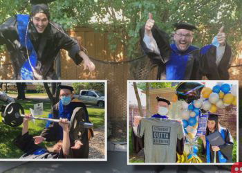 Principal drives 1,700 miles to personally deliver diplomas to graduating seniors