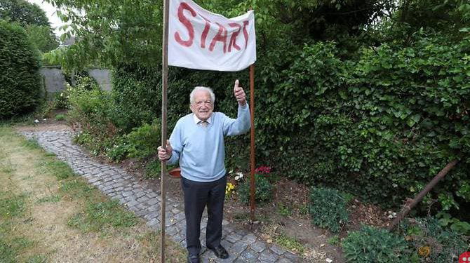 103-year-old Belgian doctor walking marathon to raise money for COVID-19 research