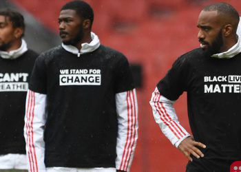 Premier League players to replace names on shirts with ‘Black Lives Matter’