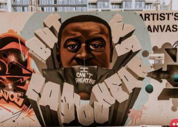 Canada’s ‘Graffiti Alley’ repainted to show solidarity with anti-racism movement