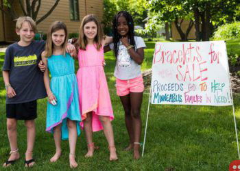 9-year-old and her friends have raised nearly $100,000 for black-owned businesses by selling homemade bracelets