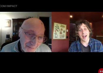 An 82-year-old and his millennial friend bond over Zoom during COVID-19