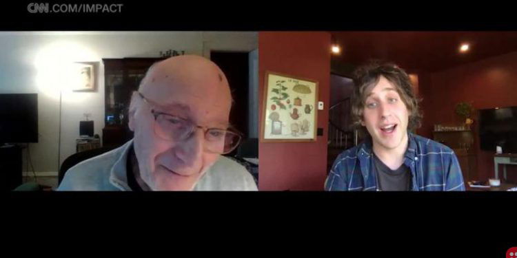 An 82-year-old and his millennial friend bond over Zoom during COVID-19