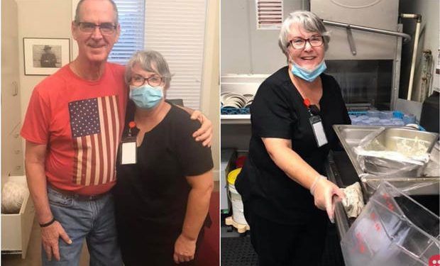 Woman takes dishwashing job to meet husband suffering from Alzheimer’s during pandemic