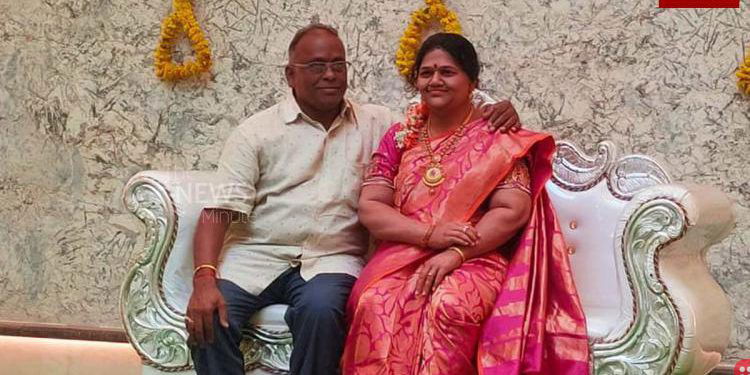 Man installs silicone statue of wife after her death