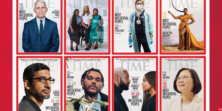 TIME releases 100 Most Influential People of 2020 list
