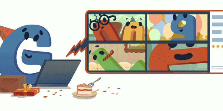 Google celebrates 22nd birthday with an animated doodle