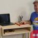 California man makes desks to help students with online learning