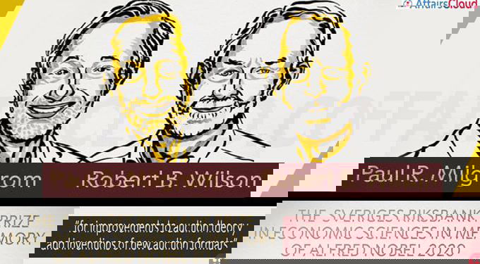 2020 Nobel Prize: Paul Milgrom and Robert Wilson awarded prize for work on auction theory