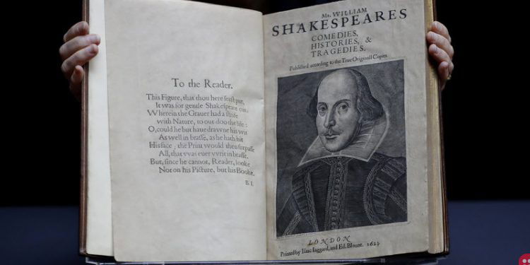 Shakespeare’s Original First Folio Sells For Almost $10 Million, Sets Record