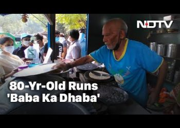 Queues outside octogenarian couple’s food outlet after their plight moves netizens