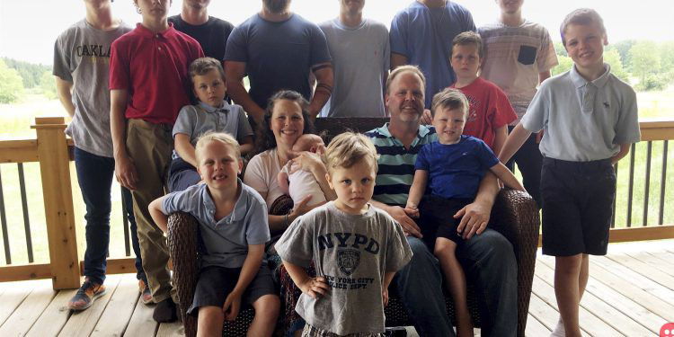 Michigan couple with 14 boys finally welcome baby girl!