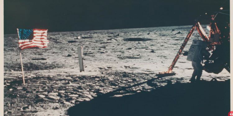 Rare NASA photos, including the one showing Neil Armstrong on moon, up for sale