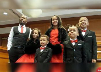 29-year-old single man adopts 5 siblings because he didn’t want them to be separated