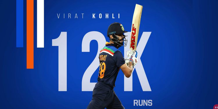 India’s Virat Kohli becomes fastest cricketer to score 12,000 ODI runs