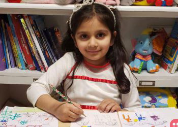 This 5-year-old spent her winter break making 200 New Year’s cards for seniors!