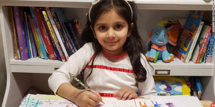 This 5-year-old spent her winter break making 200 New Year’s cards for seniors!