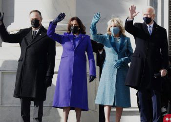 Joe Biden and Kamala Harris sworn in!