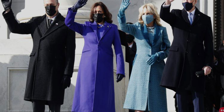 Joe Biden and Kamala Harris sworn in!