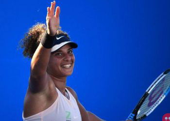 Meet Mayar Sherif, the first Egyptian woman to win a main draw match at a Grand Slam
