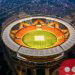 World’s largest cricket stadium hosts first international match