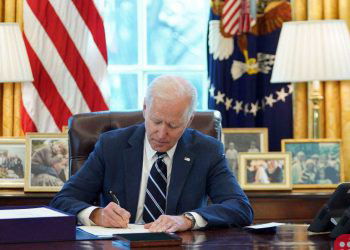 US President Joe Biden signs landmark $1.9 trillion  Covid-19 relief package