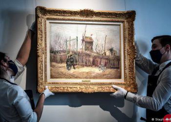 Rarely Seen  Vincent van Gogh painting of Paris sells for $19.1M
