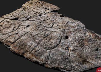 A 4,000-year Old Bronze Age slab found in France is oldest 3D map in Europe