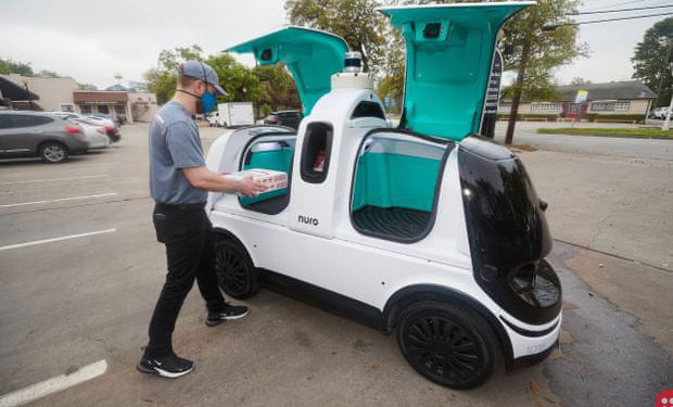 Domino’s is launching a robotic pizza delivery service in Houston