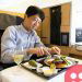 Japanese airline offering first-class dining on a parked plane!